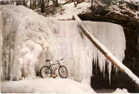 Middle Falls in Winter