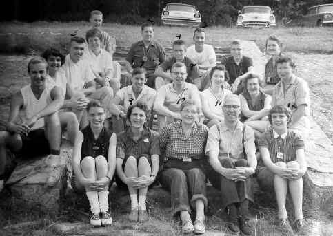 John Beck in Camp Photo