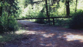 Main gate to camp site.