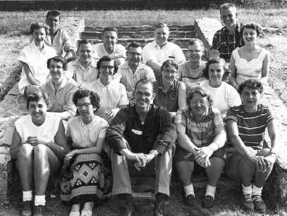 Camp Staff 1954